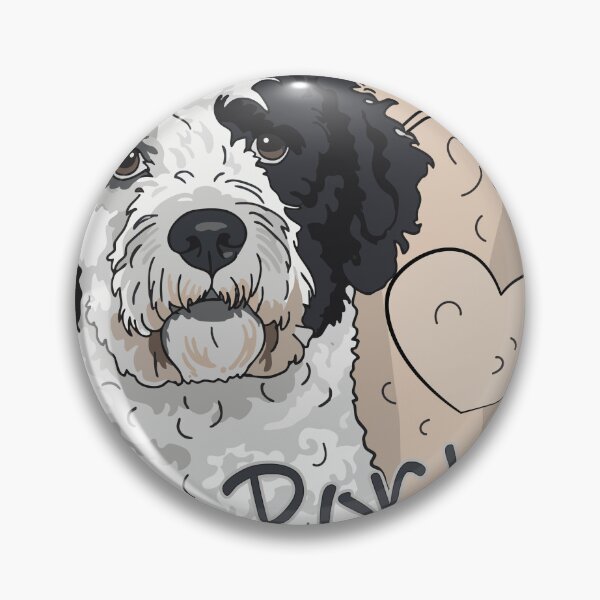 Item preview, Portuguese Water Dog - Portie Love designed and sold by k9printart.
