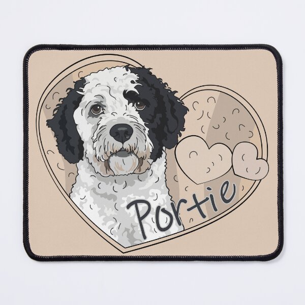Item preview, Portuguese Water Dog - Portie Love designed and sold by k9printart.