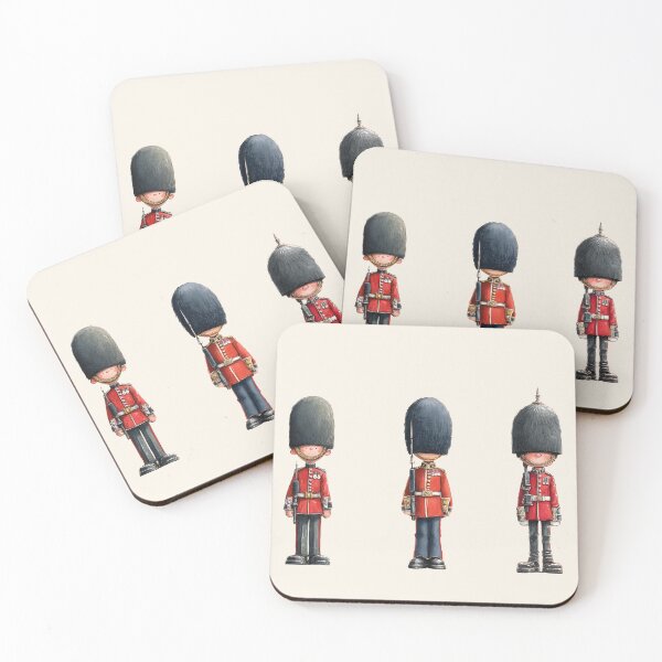 Item preview, Kings’ Guards Soldiers Fun Designs BY SHiRLeY MacARTHuR designed and sold by Shirley MacArthur Art.