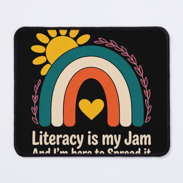 Item preview, Literacy Is My Jam Literacy Teacher Reading Interventionist  designed and sold by NailMolisa.