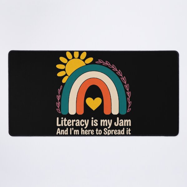 Item preview, Literacy Is My Jam Literacy Teacher Reading Interventionist  designed and sold by NailMolisa.