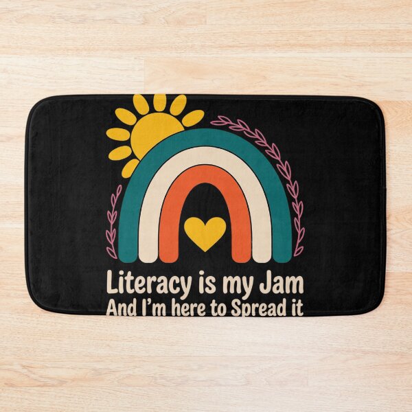 Item preview, Literacy Is My Jam Literacy Teacher Reading Interventionist  designed and sold by NailMolisa.
