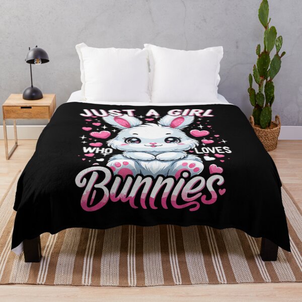 Item preview, Just A Girl Who Loves Bunnies designed and sold by JoannMinndy.