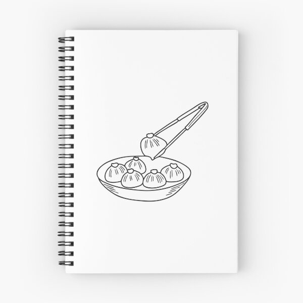 Item preview, Cooked dumplings beside a pair of tongs designed and sold by rasagamastore.