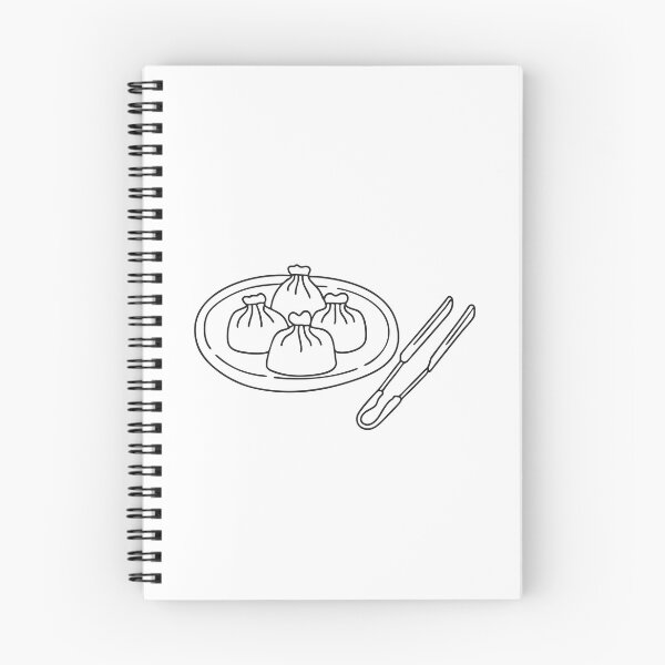 Item preview, A plate of cooked dumplings with tongs on the side designed and sold by rasagamastore.