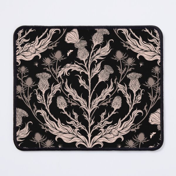 Item preview, Magical Thistle flower in moonlight forest designed and sold by episodicDrawing.