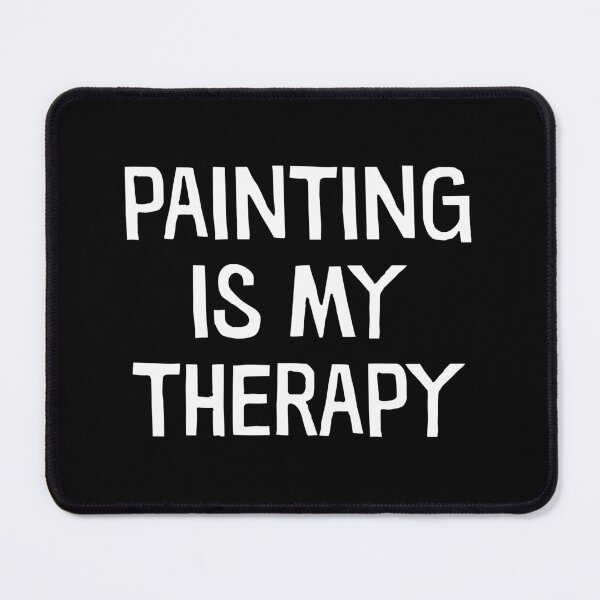 Item preview, Painting Is My Therapy - Funny Painter Gift designed and sold by mauritayunza.