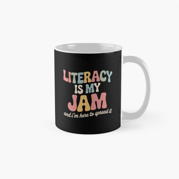 Item preview, Literacy Is My Jam Reading interventionist Literacy Teacher  designed and sold by NailMolisa.