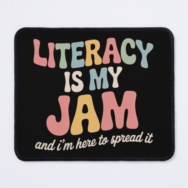 Item preview, Literacy Is My Jam Reading interventionist Literacy Teacher  designed and sold by NailMolisa.
