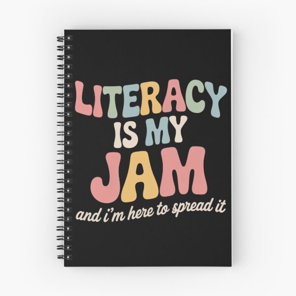 Item preview, Literacy Is My Jam Reading interventionist Literacy Teacher  designed and sold by NailMolisa.
