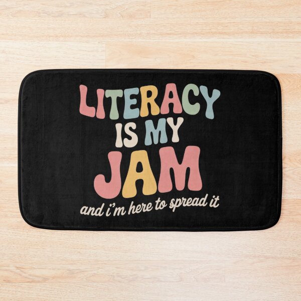 Item preview, Literacy Is My Jam Reading interventionist Literacy Teacher  designed and sold by NailMolisa.