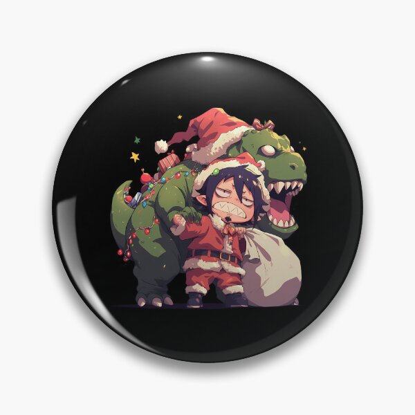 Item preview, Mephisto Pheles Christmas Dinosaur Lights Blue Exorcist Anime designed and sold by Raslbazola.