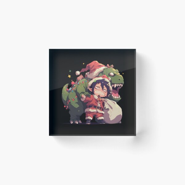 Item preview, Mephisto Pheles Christmas Dinosaur Lights Blue Exorcist Anime designed and sold by Raslbazola.
