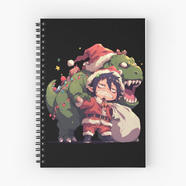 Artikelvorschau, Mephisto Pheles Weihnachtsdinosaurier-Lichter Blue Exorcist Anime entworfen und verkauft von Raslbazola.