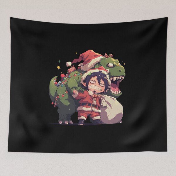 Item preview, Mephisto Pheles Christmas Dinosaur Lights Blue Exorcist Anime designed and sold by Raslbazola.