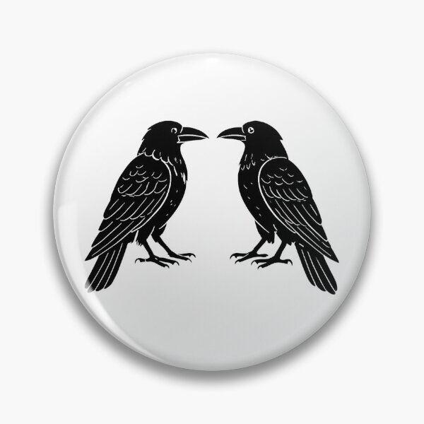 Item preview, Hugin and Munin - Odin's eyes and ears designed and sold by ApepuBoss.