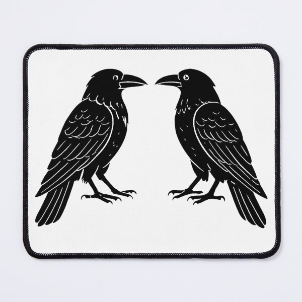 Item preview, Hugin and Munin - Odin's eyes and ears designed and sold by ApepuBoss.
