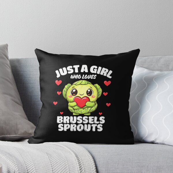 Item preview, Just A Girl Who Loves Brussels Sprouts designed and sold by MariaEdna1.