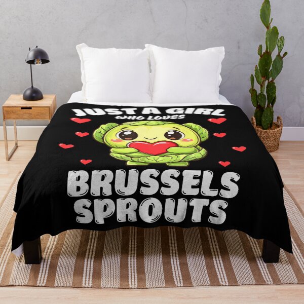Item preview, Just A Girl Who Loves Brussels Sprouts designed and sold by MariaEdna1.