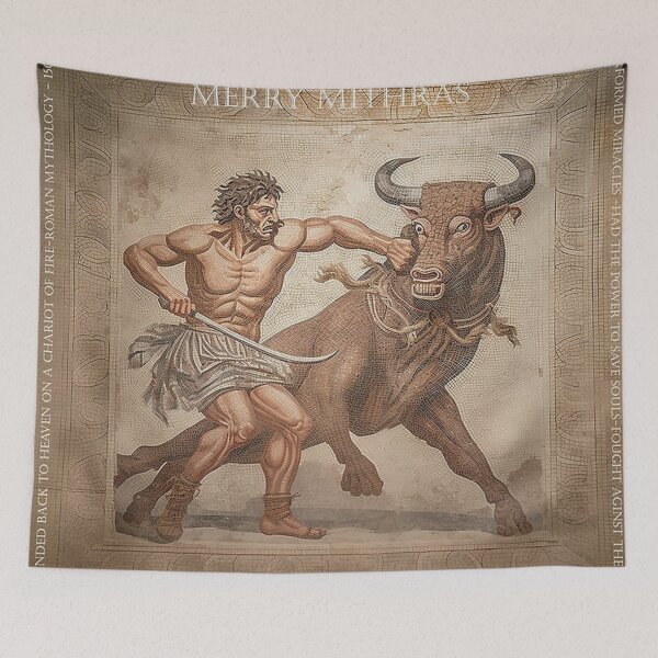 Item preview, Poster Merry Mithras - Alternative Christmas designed and sold by marTeenHamb.