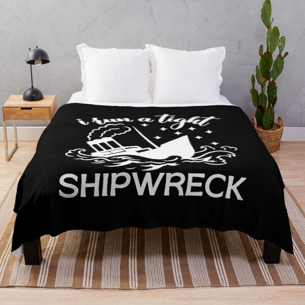 Item preview, I Run A Tight Shipwreck Vintage Nautical Style Funny designed and sold by DawnPatricia.