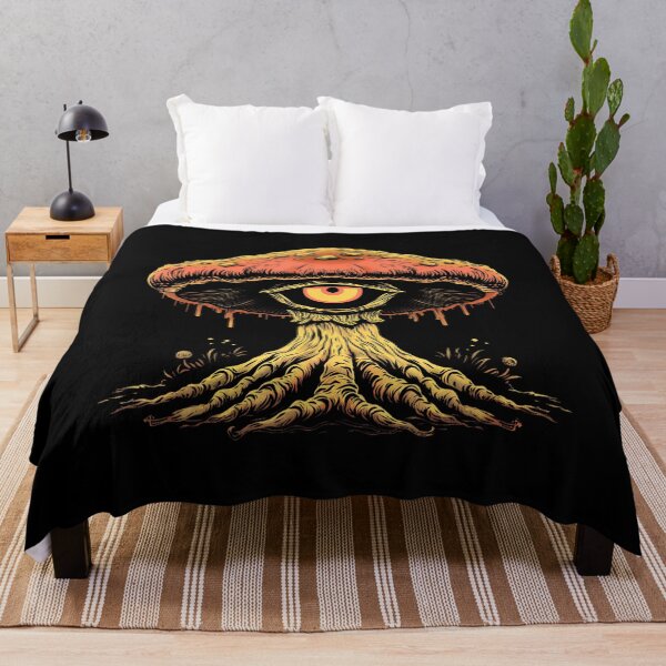 Item preview, Cottagecore Weirdcore Aesthetic Mushroom Eyeball Creepy designed and sold by GeorgeneCharlo.