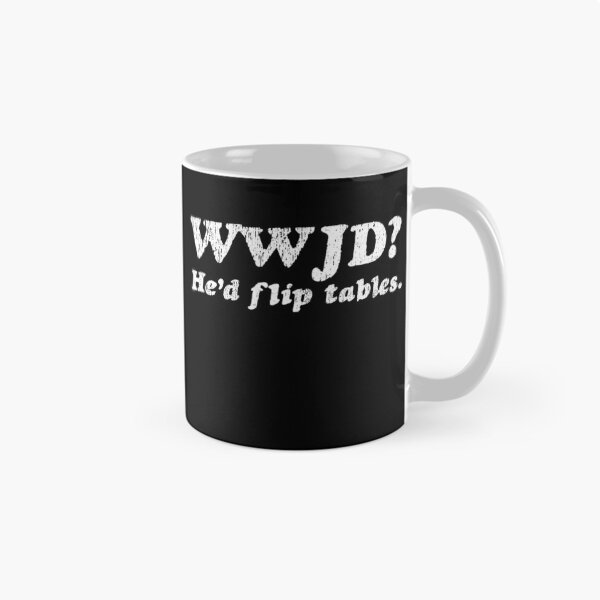 Item preview, Wwjd Probably Flip Table designed and sold by CassieReilley.