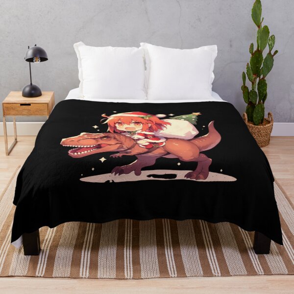Item preview, Gudako Riding T-Rex Christmas Adventure Fate Grand Order Anime designed and sold by Raslbazola.