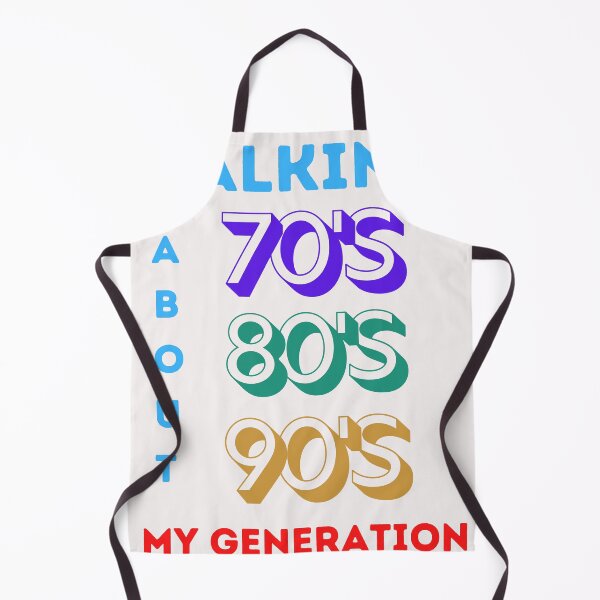 Item preview, Talking About My Generation – 70s-90s Kids Retro Nostalgia T-Shirt designed and sold by DCStriker2021.