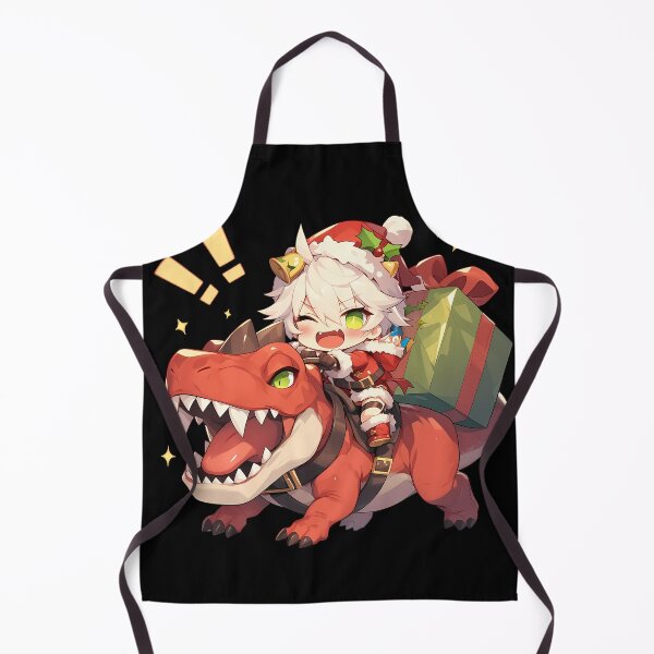Item preview, Game Bennett Joyful Dino Christmas Ride Genshin Impact Anime designed and sold by Raslbazola.