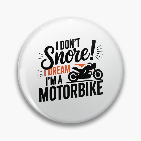 Item preview, I Don't Snore! I Dream I'm a Motorbike designed and sold by JekouArtist.