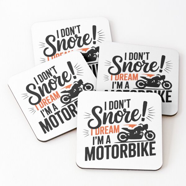 Item preview, I Don't Snore! I Dream I'm a Motorbike designed and sold by JekouArtist.