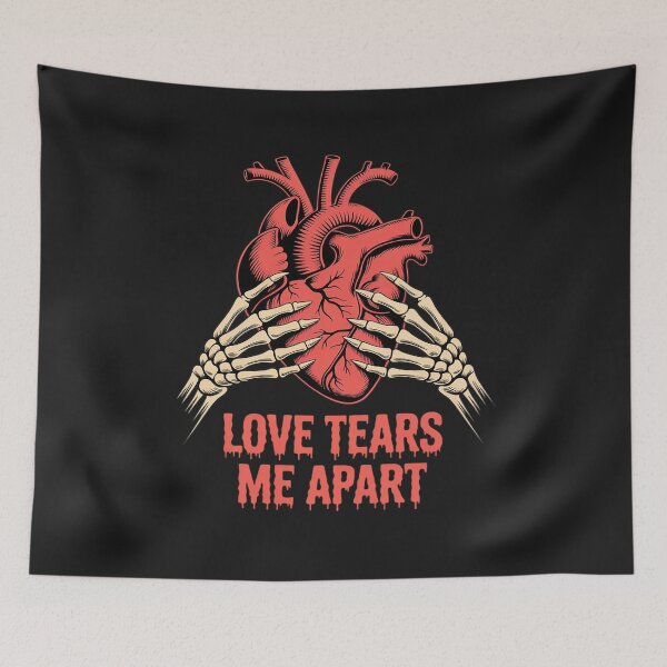 Item preview, Eboy Sad Emo Love Tears Me Apart Skeletons Hands designed and sold by TAYLOROUSDALE.