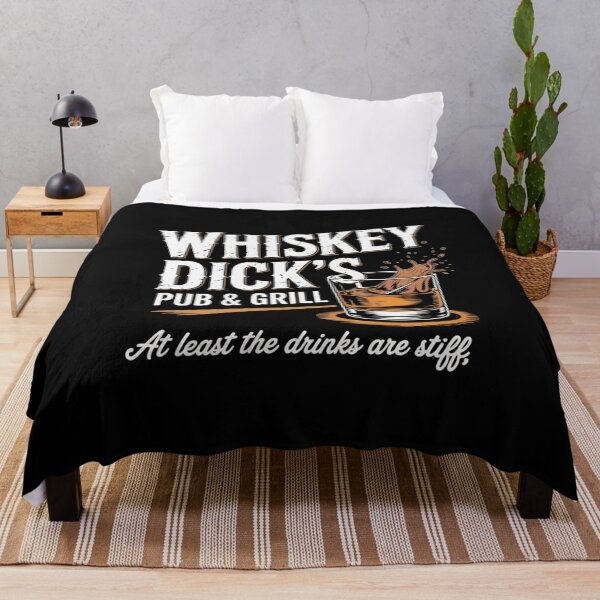 Item preview, Whiskey Dick's Pub & Grill At Lest The Drinks Are Stiff designed and sold by FortuneFull.