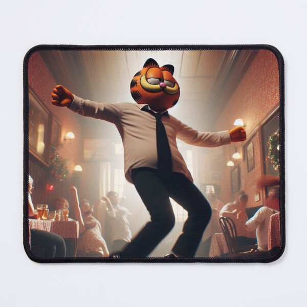 Item preview, "Lasagna & Reggaetón: Garfield’s Sleigh-Fi Hangover Protocol" designed and sold by Print Fiction.