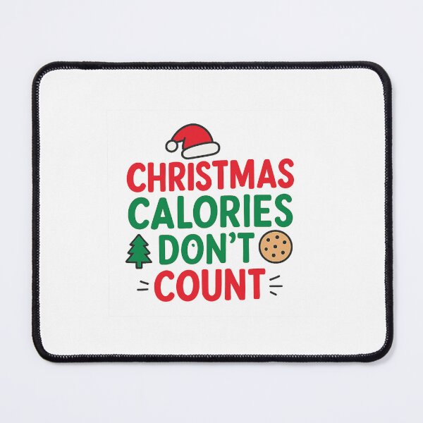 Item preview, Christmas Calories Don’t Count Retro Typography designed and sold by mbmstores.
