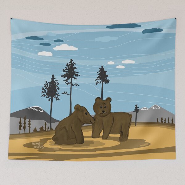 Item preview, Autumn brown bears designed and sold by Aurealis Creatief.