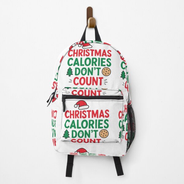 Item preview, Christmas Calories Don’t Count Retro Typography designed and sold by mbmstores.