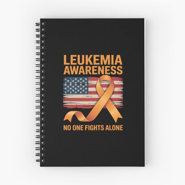 Item preview, Leukemia Awareness We Fight Cancer Together America Flag USA designed and sold by HardcoreTour.