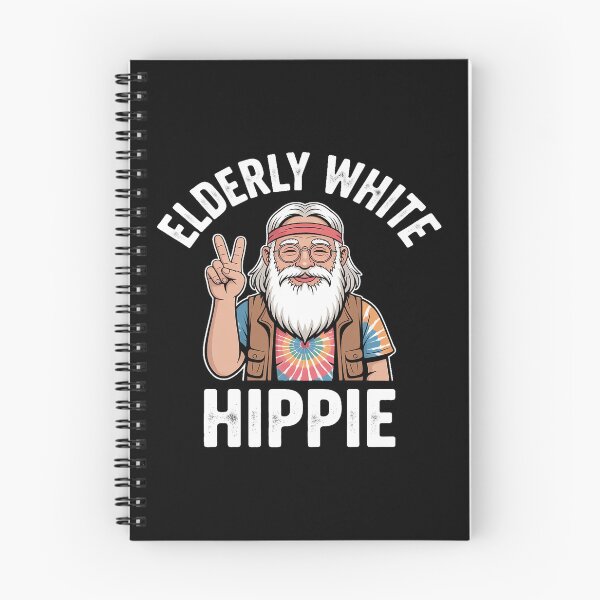 Item preview, Elderly White Hippie designed and sold by TAYLOROUSDALE.