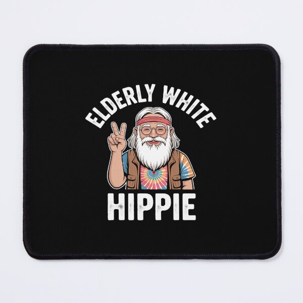 Item preview, Elderly White Hippie designed and sold by TAYLOROUSDALE.