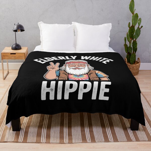 Item preview, Elderly White Hippie designed and sold by TAYLOROUSDALE.