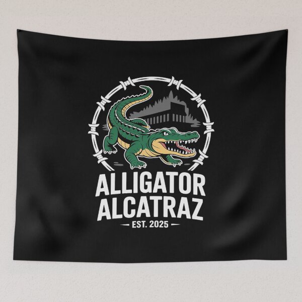 Item preview, Funny Alligator Alcatraz11  designed and sold by MyzoToyota.