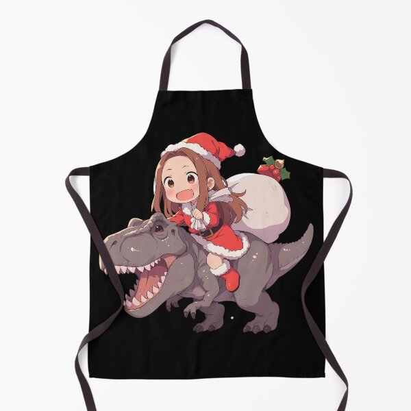 Item preview, Takagi Santa Riding Dinosaur Teasing Master Takagi San Anime designed and sold by Raslbazola.
