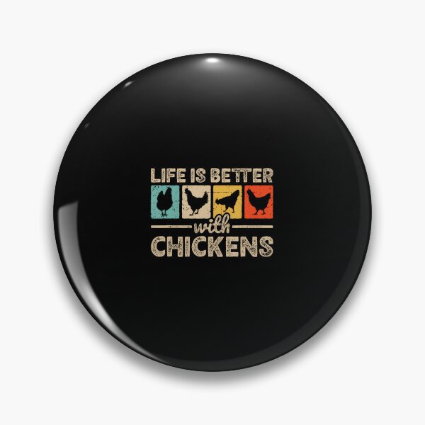 Item preview, Life Is Better With Chickens Farm Funny Chicken Farmer designed and sold by GeorgeneCharlo.