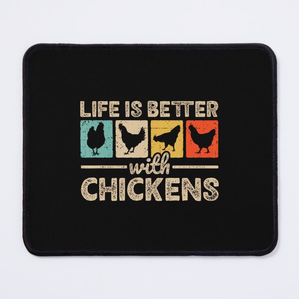 Item preview, Life Is Better With Chickens Farm Funny Chicken Farmer designed and sold by GeorgeneCharlo.