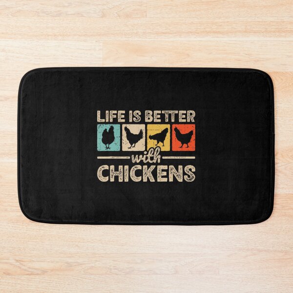 Item preview, Life Is Better With Chickens Farm Funny Chicken Farmer designed and sold by GeorgeneCharlo.