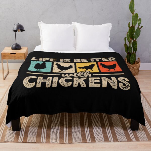 Item preview, Life Is Better With Chickens Farm Funny Chicken Farmer designed and sold by GeorgeneCharlo.