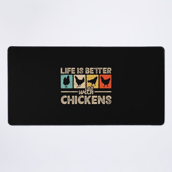 Item preview, Life Is Better With Chickens Farm Funny Chicken Farmer designed and sold by GeorgeneCharlo.
