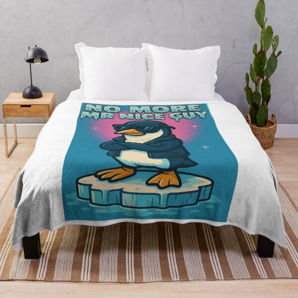 Item preview, No More Mr. Nice Guy – Cool Penguin Attitude designed and sold by the-dovlat.